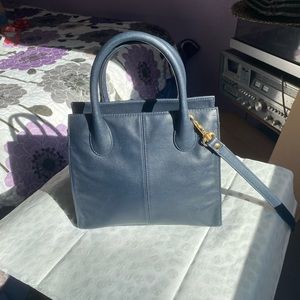 Giani Bernini Navy blue square purse
